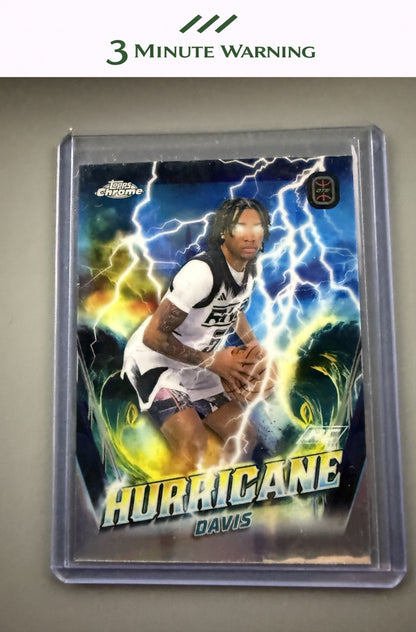 2023-24 Topps Chrome Overtime Elite #H-12 Daquan Davis Hurricane Refractor