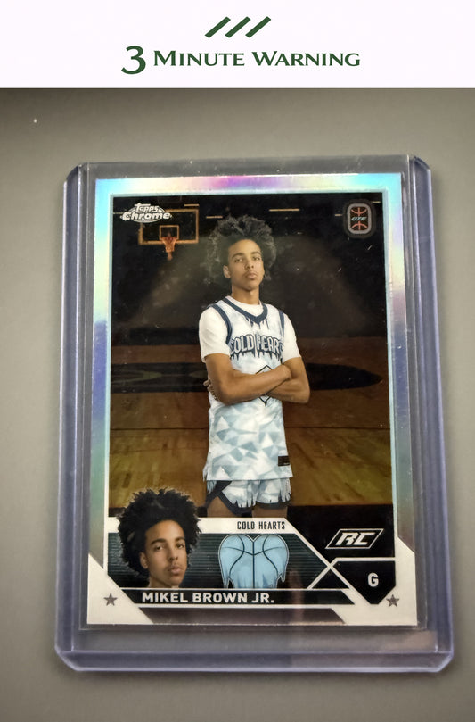 2023-24 Topps Chrome Overtime Elite #12 Mikel Brown Jr. Refractor