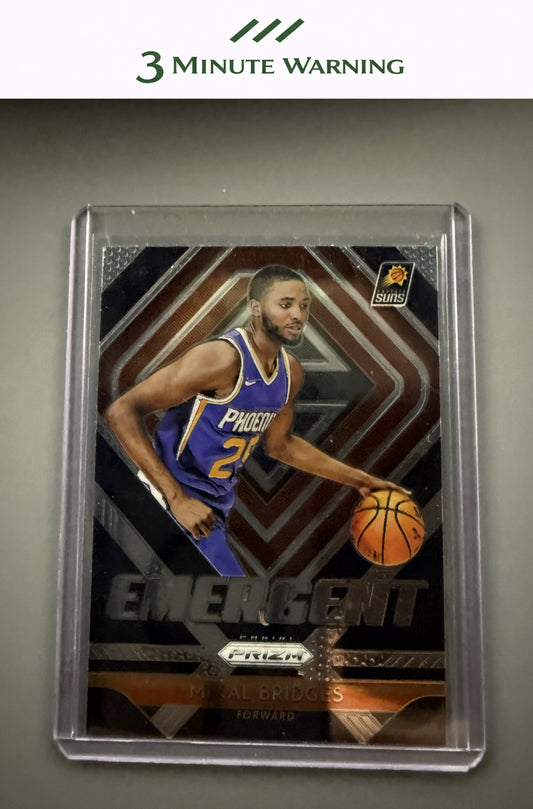 2018-19 Panini Prizm #10 Mikal Bridges Emergent