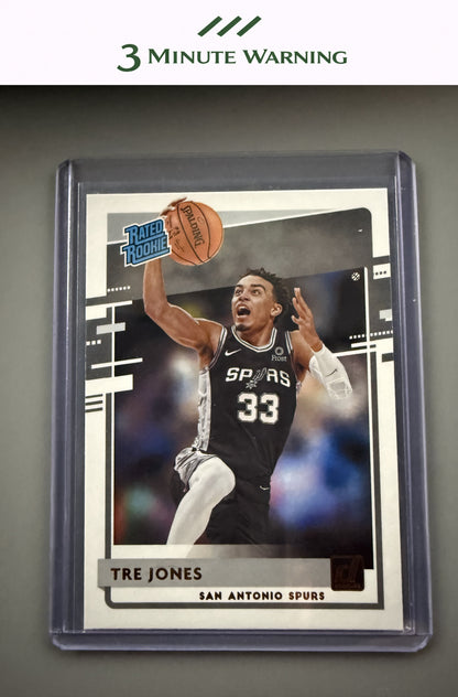 2020-21 Donruss #244 Tre Jones Rated Rookies Signatures