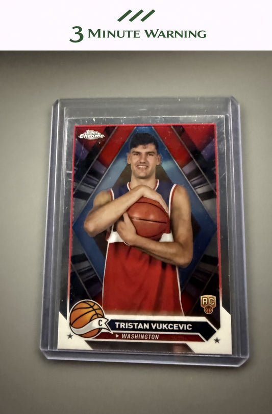 2023-24 Topps Chrome #114 Tristan Vukcevic