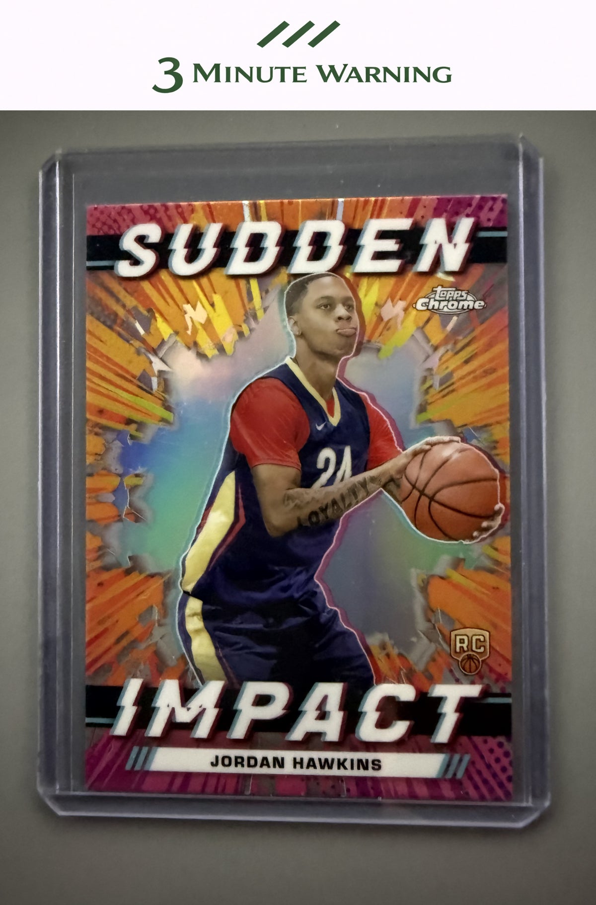 2023-24 Topps Chrome #SI-4 Jordan Hawkins Sudden Impact