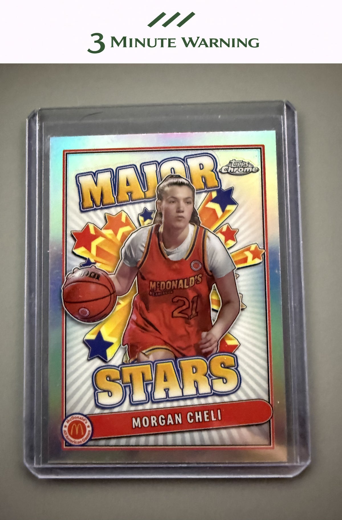 2024 Topps Chrome McDonald's All-American #SES-MOC Morgan Cheli Major Stars Refractor