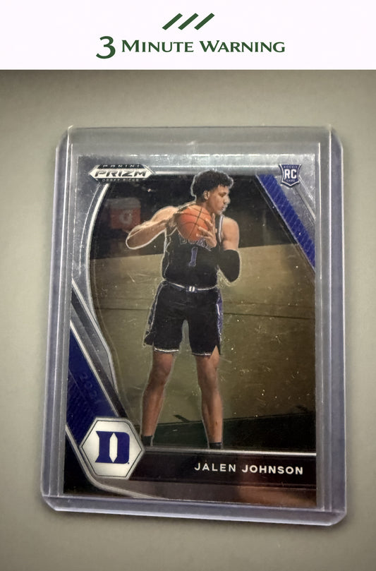 2021 Panini Prizm Draft Picks #10 Jalen Johnson