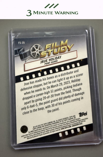 2023-24 Topps Chrome #FS-25 Jrue Holiday Film Study