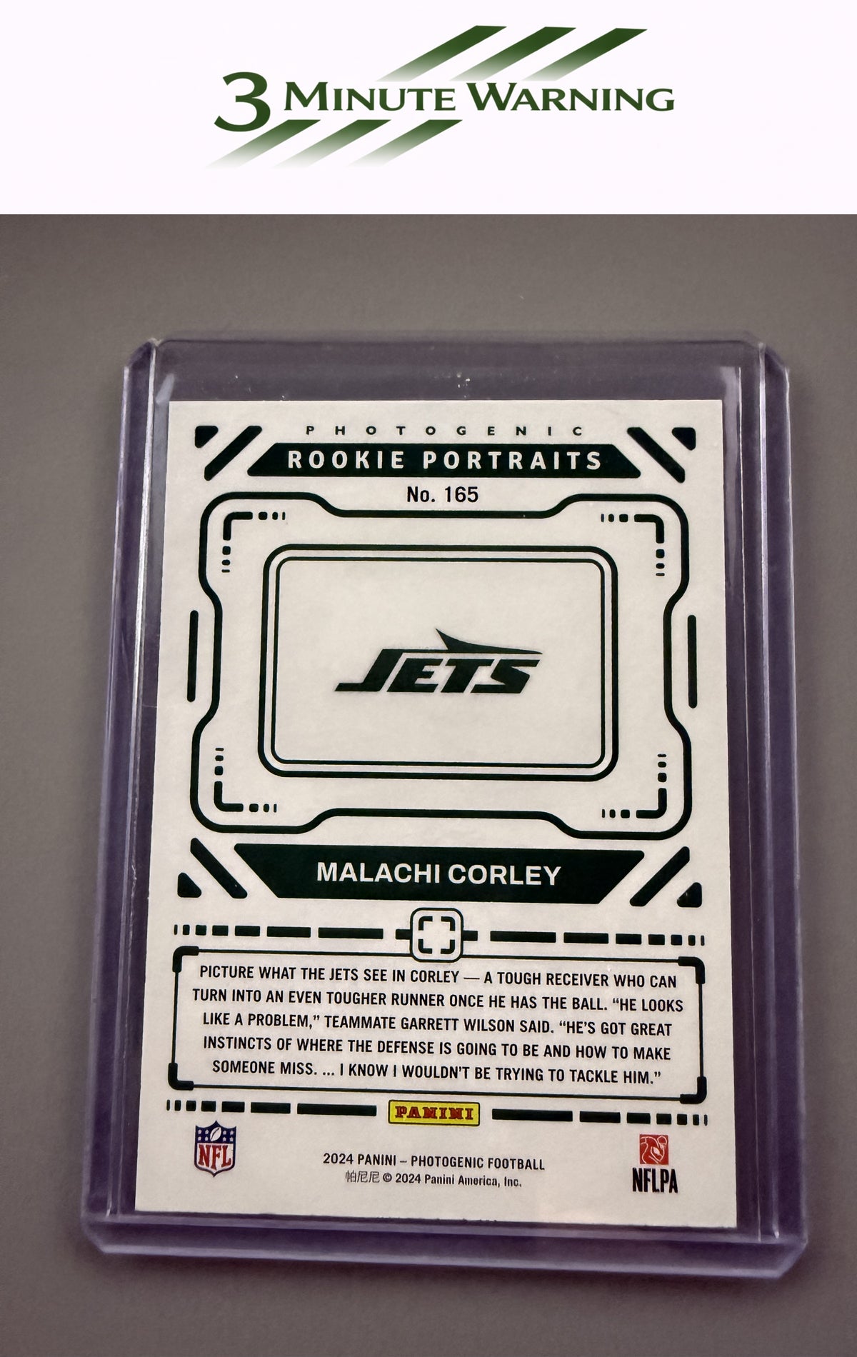 2024 Panini Photogenic #165 Malachi Corley