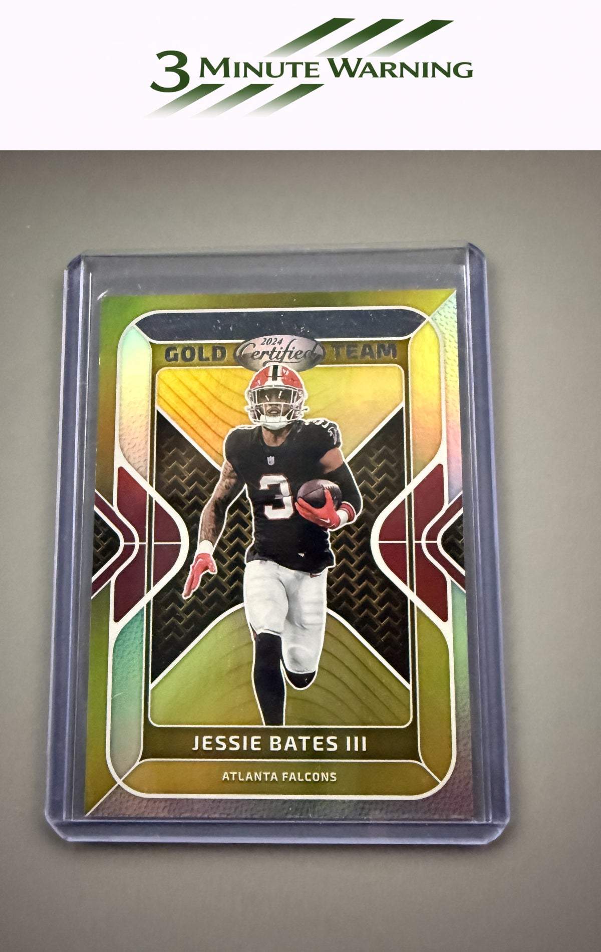 2024 Panini Certified #GT-JBS Jessie Bates III Gold Team