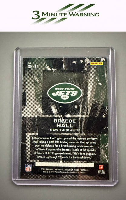 2022 Panini Chronicles #GK-12 Breece Hall Gridiron Kings