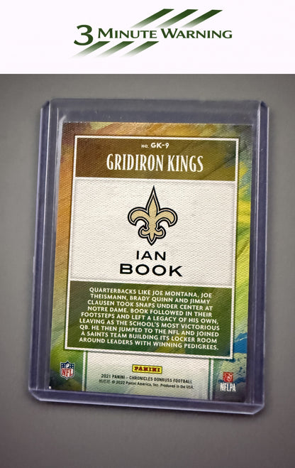 2021 Panini Chronicles #GK-9 Ian Book Gridiron Kings Pink