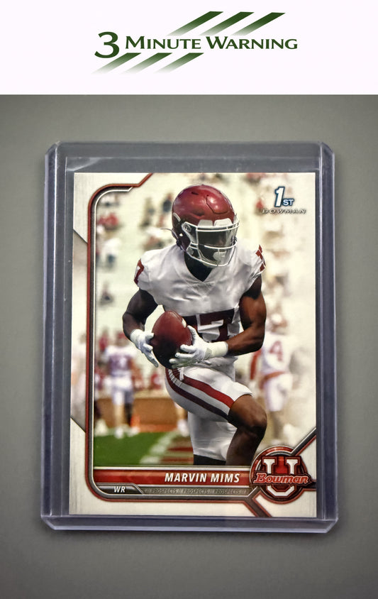 2021-22 Bowman University #17 Marvin Mims