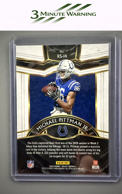 2020 Panini Select #RS-14 Michael Pittman Jr. Rookie Selections
