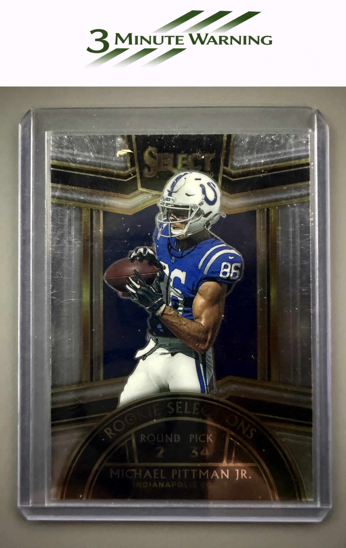 2020 Panini Select #RS-14 Michael Pittman Jr. Rookie Selections