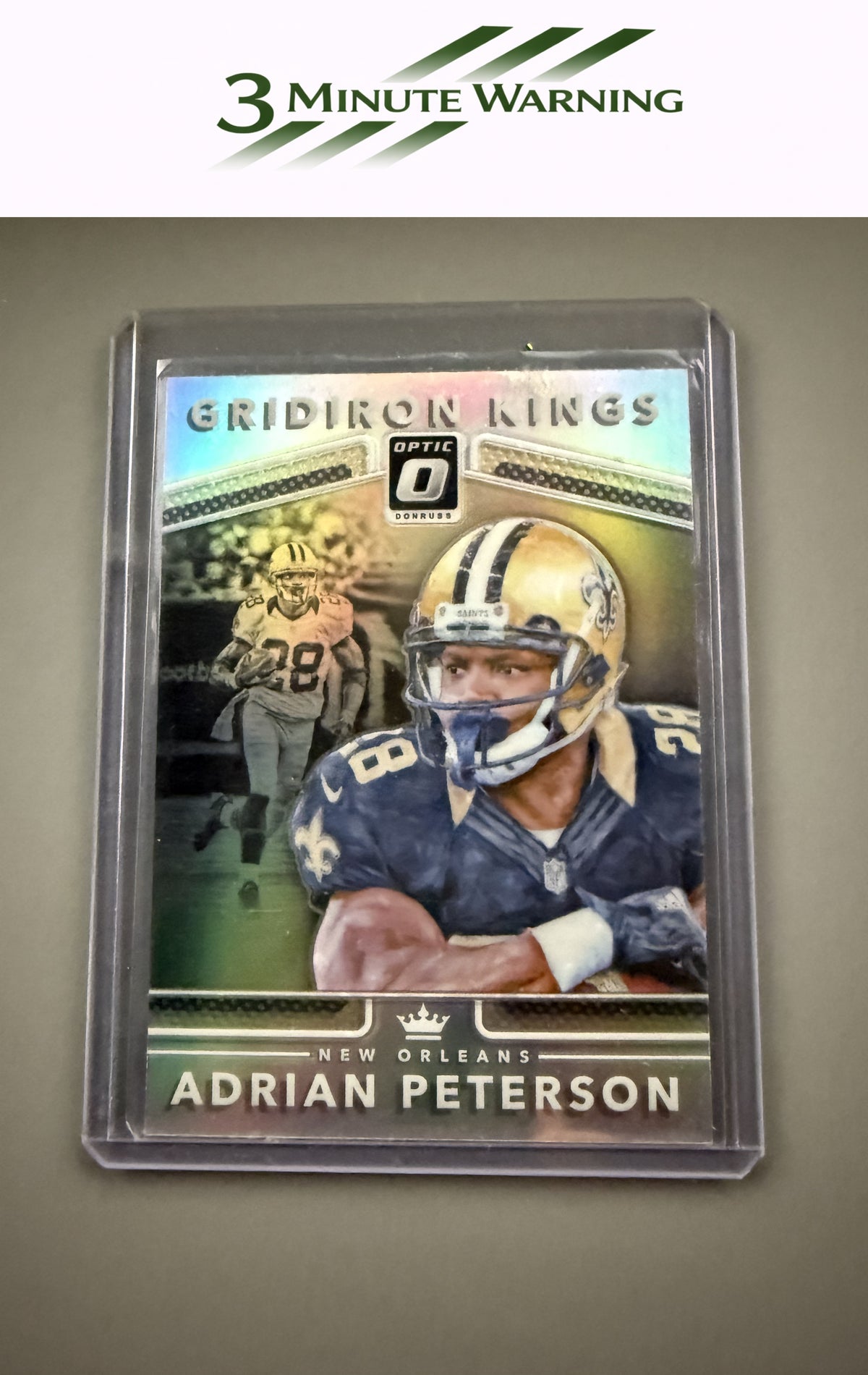 2017 Donruss Optic #11 Adrian Peterson Gridiron Kings