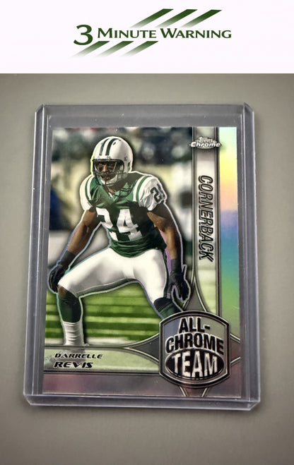 2024 Topps Chrome #ACT-20 Darrelle Revis All-Chrome Team Refractor