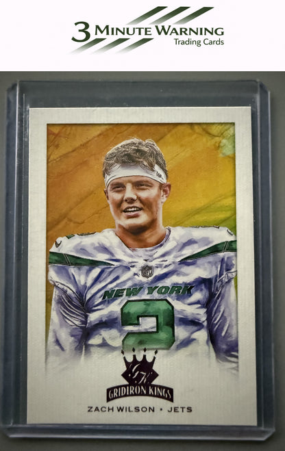 2021 Panini Chronicles #GK-2 Zach Wilson Gridiron Kings