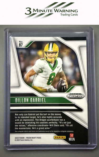 2025 Panini Prizm Draft Picks #97 Dillon Gabriel