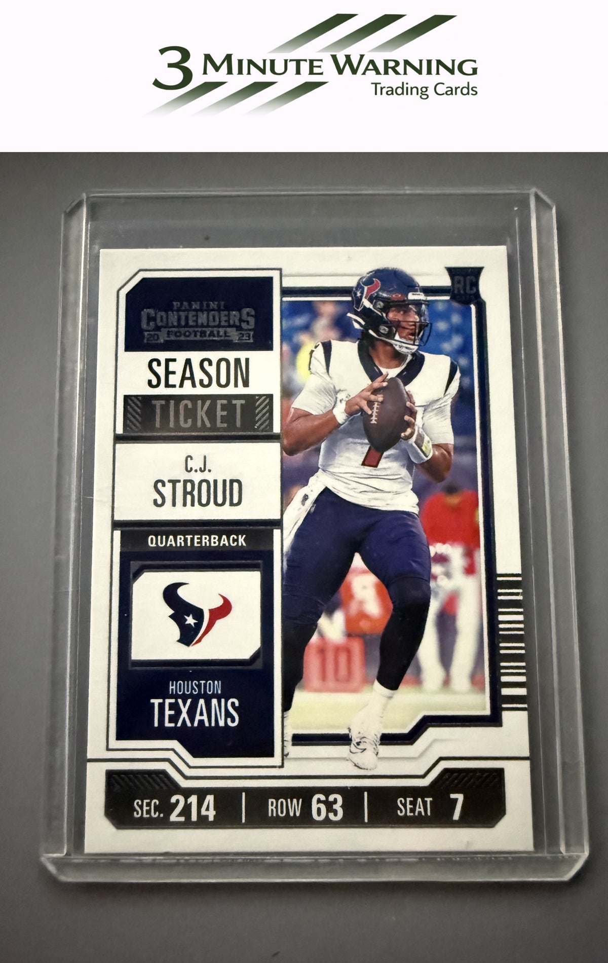 2023 Panini Contenders #40 C.J. Stroud