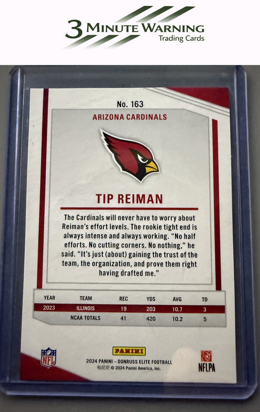 2024 Donruss Elite #163 Tip Reiman Orange #/399