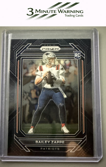 2022 Panini Chronicles #PB-24 Bailey Zappe Prizm Black