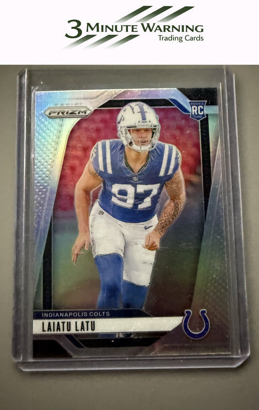 2024 Panini Prizm #366 Laiatu Latu Silver