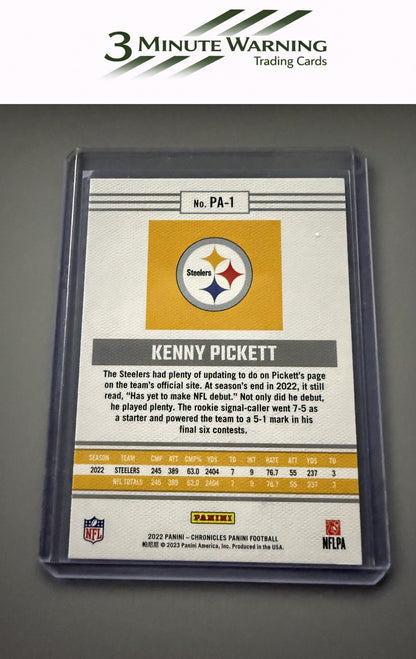 2022 Panini Chronicles #PA-1 Kenny Pickett Panini