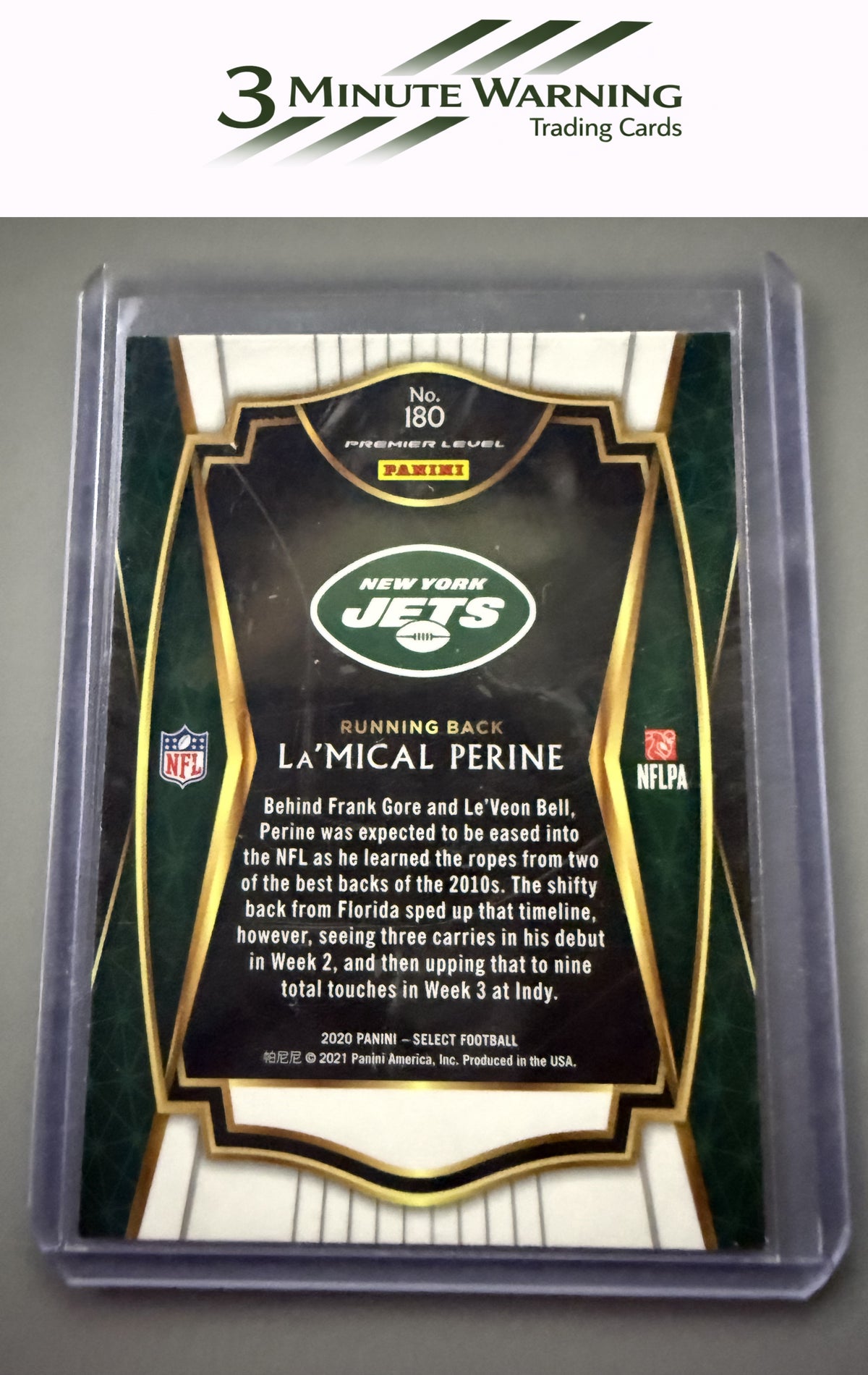 2020 Panini Select #180 La'Mical Perine