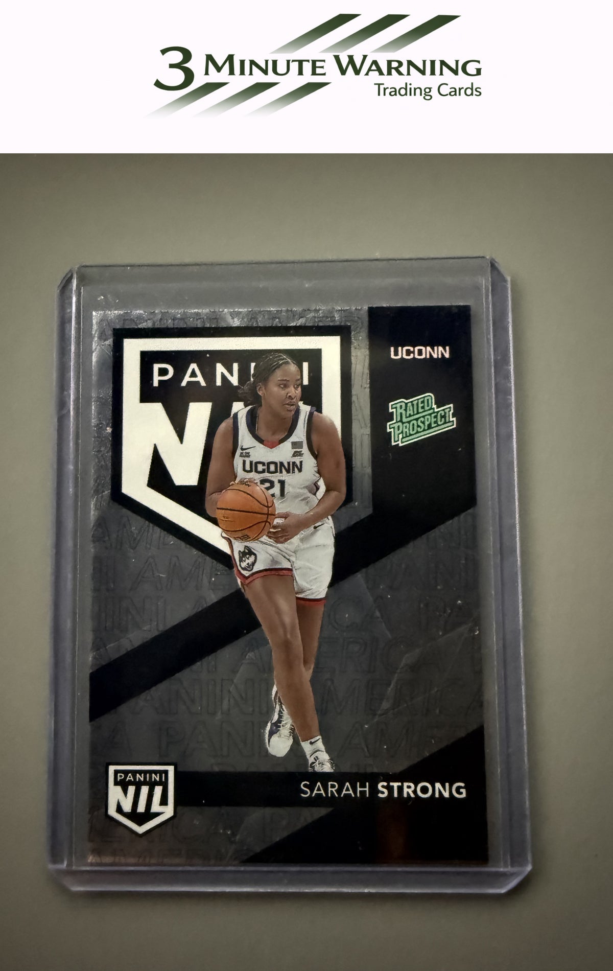 2025 Panini Silver Packs #NIL15 Sarah Strong NIL Prospects Diamond Plate