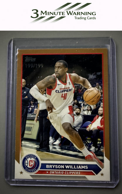 2023-24 Topps G-League #61 Bryson Williams Bronze #/199