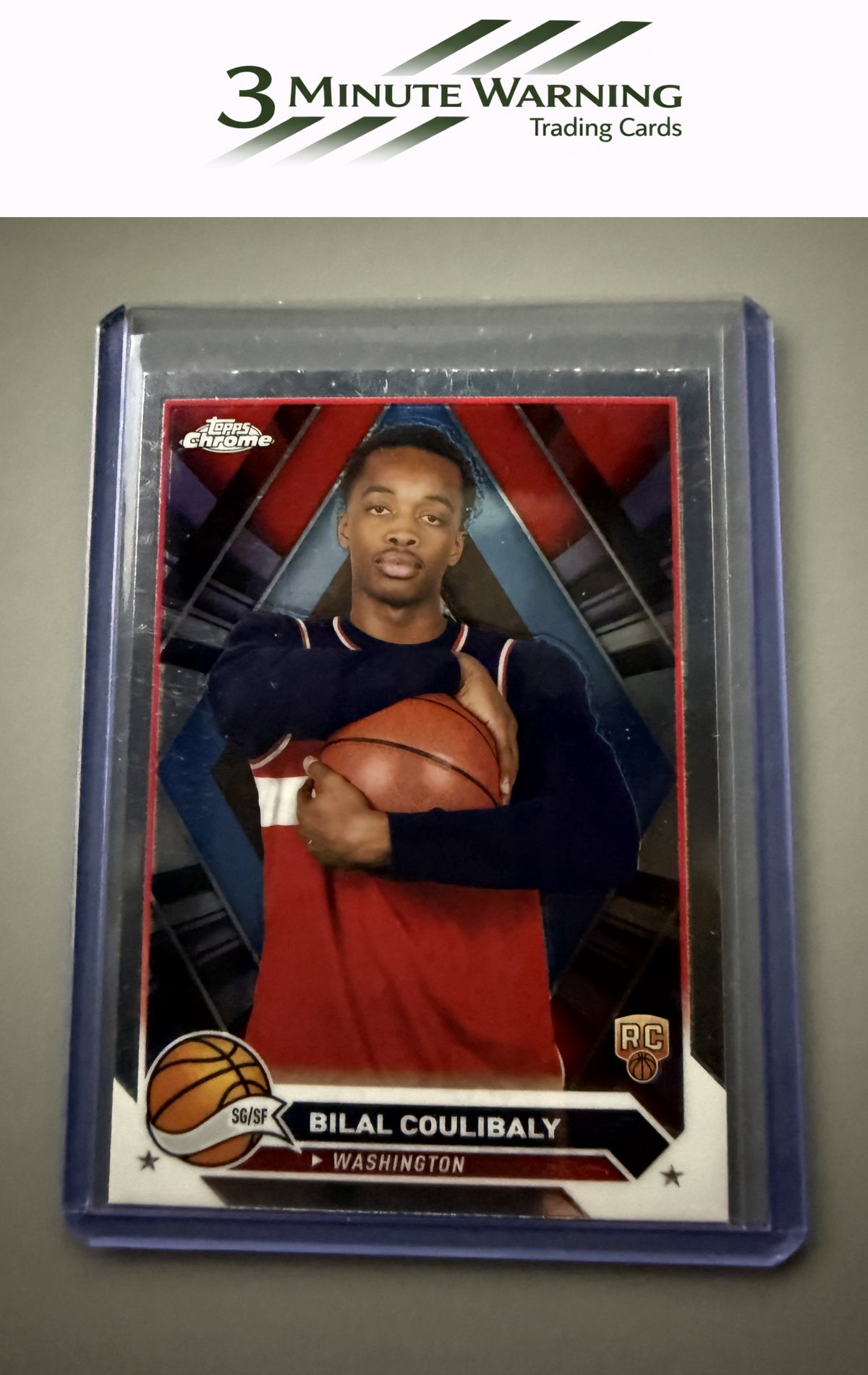 2023-24 Topps Chrome #171 Bilal Coulibaly