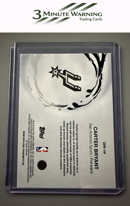 2025-26 Topps #GN-14 Carter Bryant Generation Now