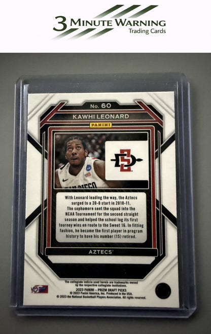 2023 Panini Prizm Draft Picks #60 Kawhi Leonard