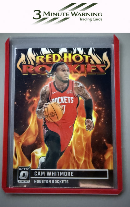 2023-24 Donruss Optic #1 Cam Whitmore Red Hot Rookies