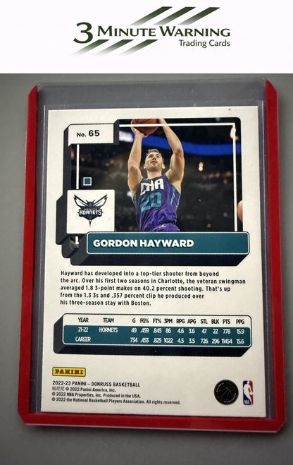 2022-23 Donruss #65 Gordon Hayward