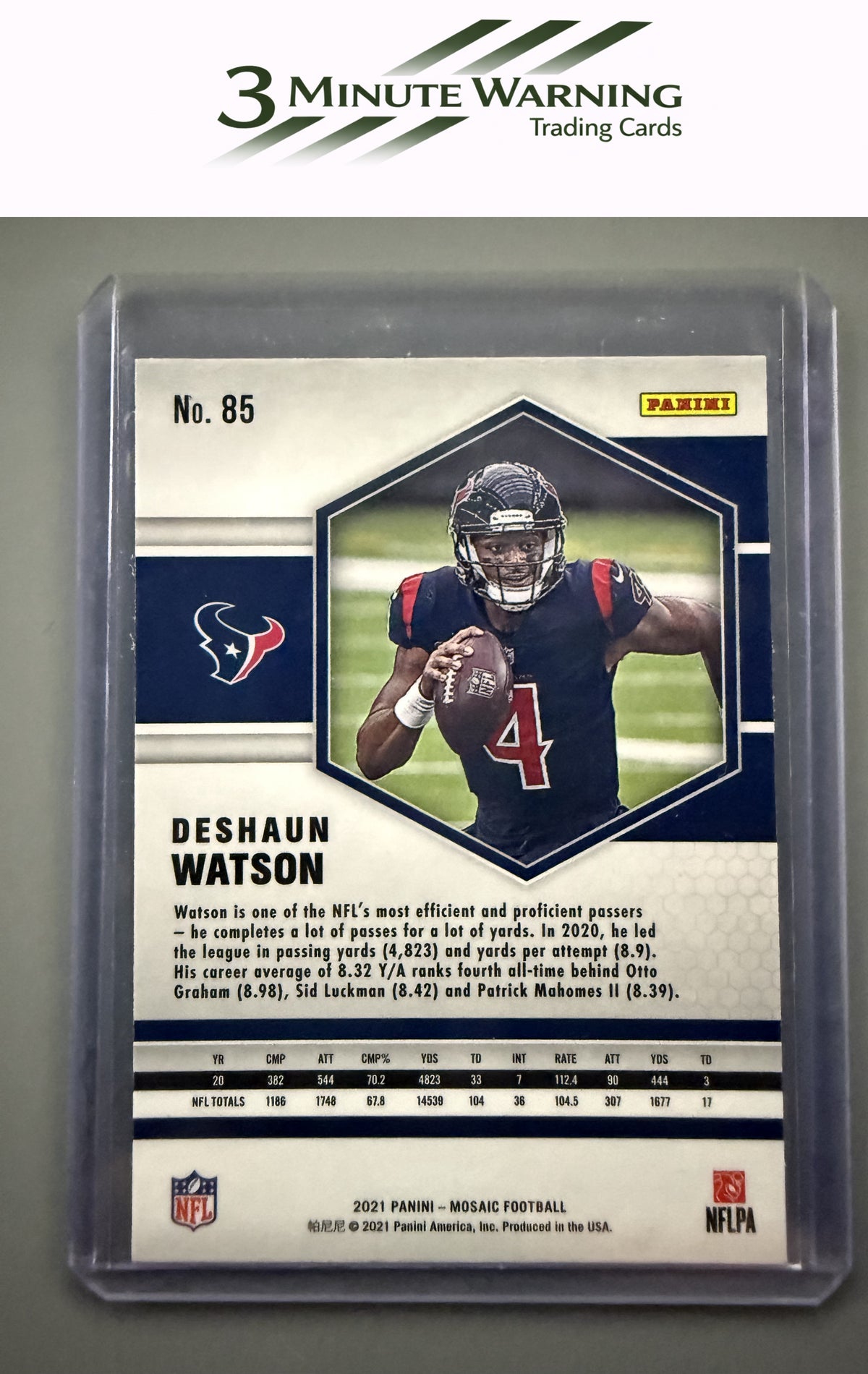 2021 Panini Mosaic #85 Deshaun Watson