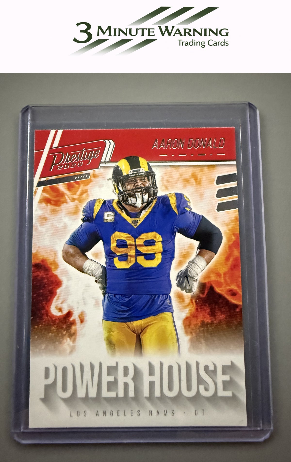 2020 Panini Prestige #PH-AD Aaron Donald Power House