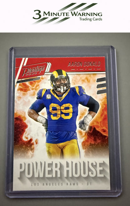 2020 Panini Prestige #PH-AD Aaron Donald Power House