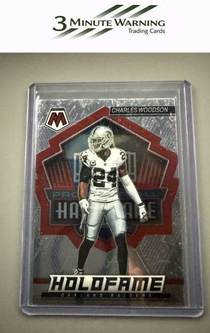 2022 Panini Mosaic #HF-3 Charles Woodson HoloFame