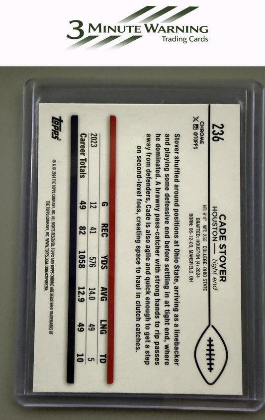 2024 Topps Chrome #236 Cade Stover
