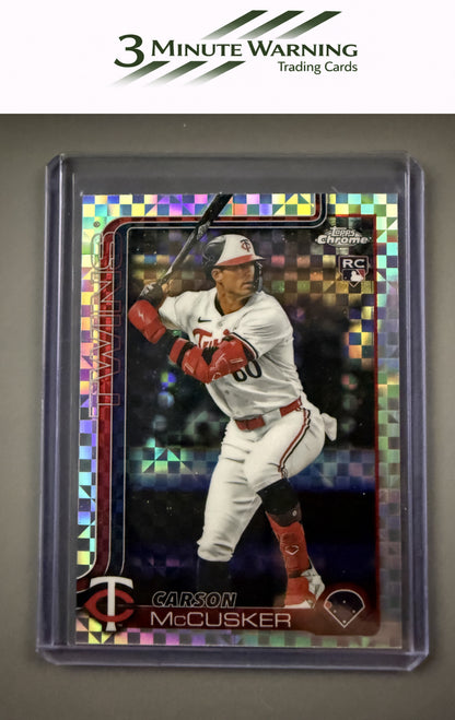2025 Topps Chrome Update #USC155 Carson McCusker X-Fractors