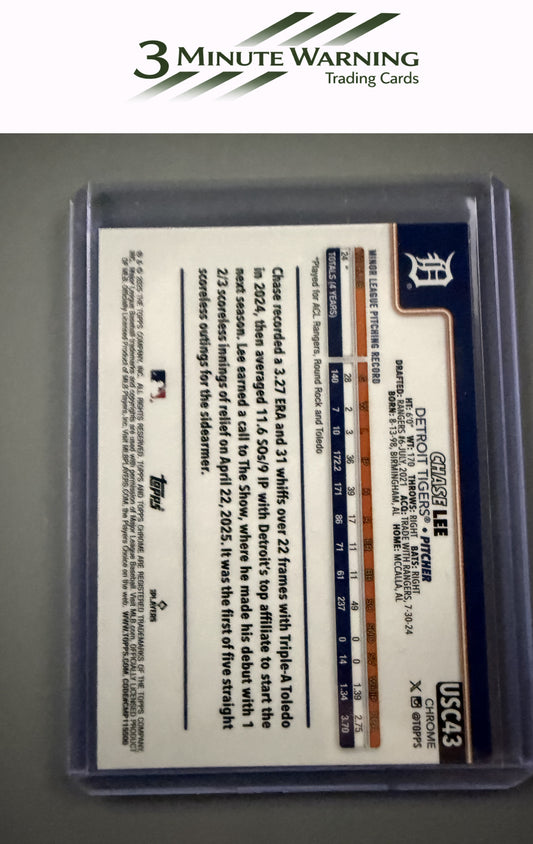 2025 Topps Chrome Update #USC43 Chase Lee