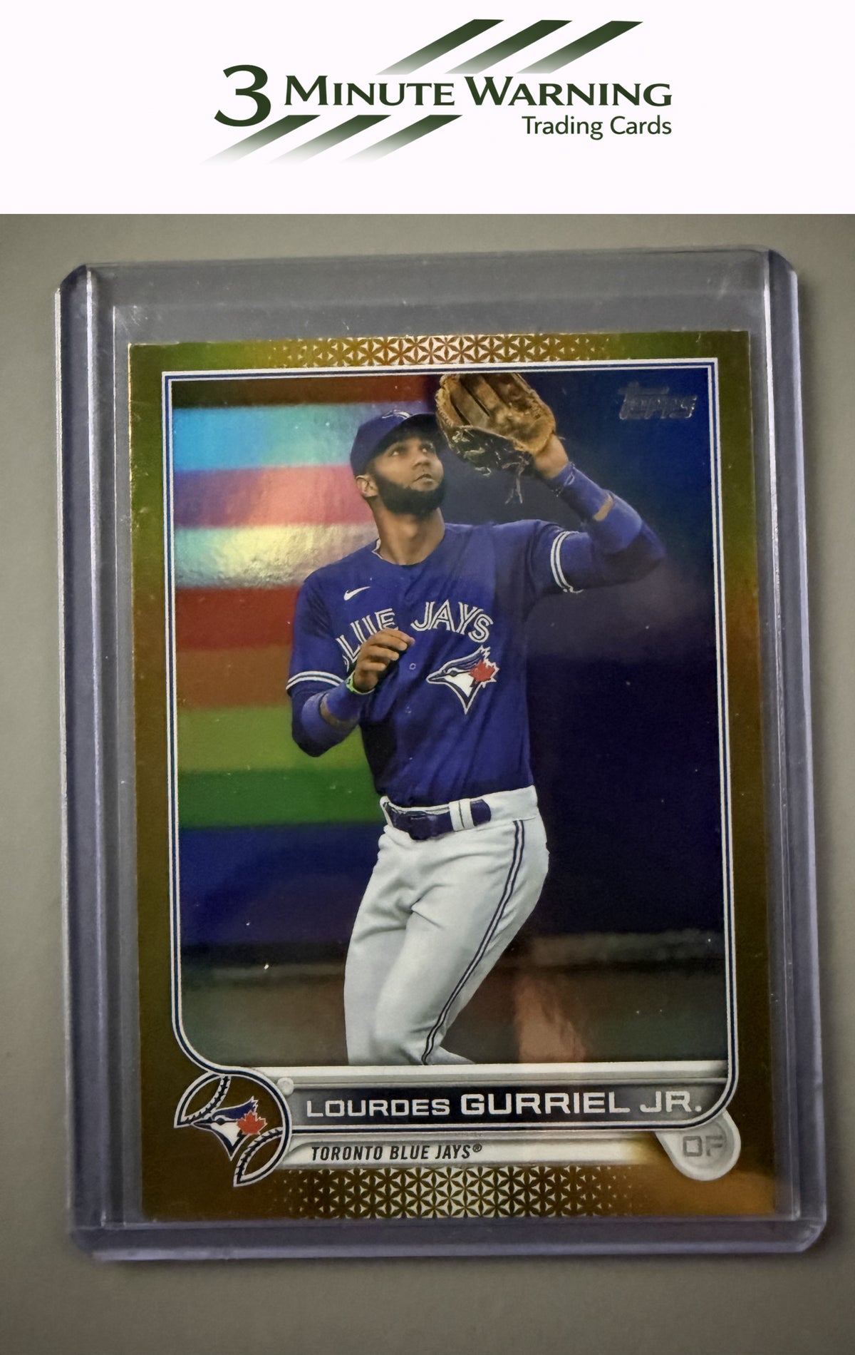 2022 Topps #54 Lourdes Gurriel Jr. Gold Foil