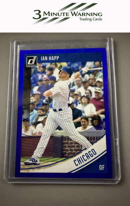 2018 Donruss #180 Ian Happ Holo Blue