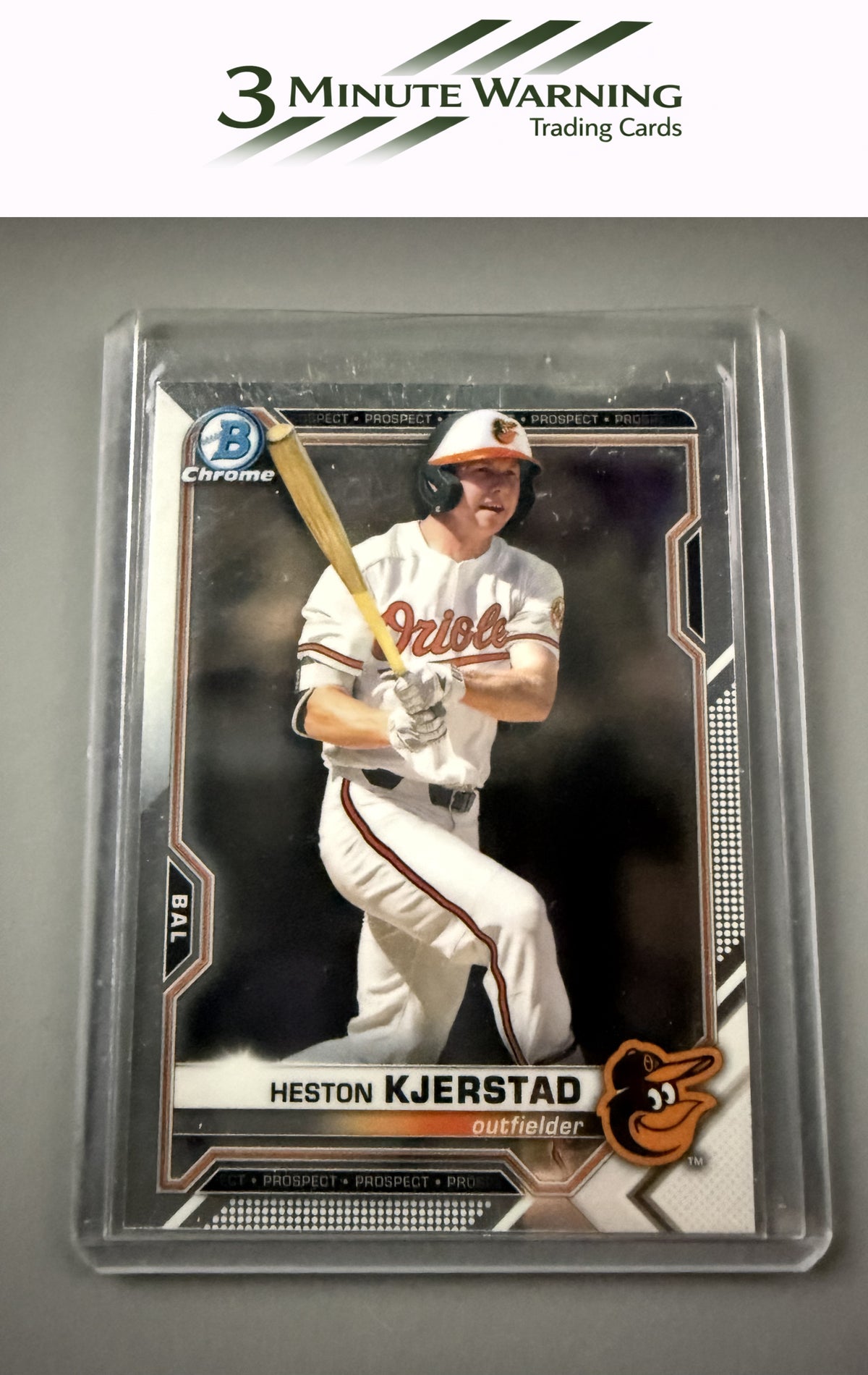 2021 Bowman #BCP-138 Heston Kjerstad Chrome Prospects
