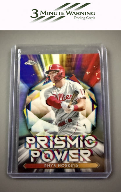 2021 Topps Chrome #PP-13 Rhys Hoskins Prismic Power