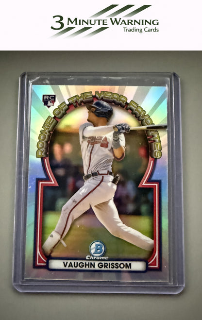 2023 Bowman #ROYF-8 Vaughn Grissom Rookie of the Year Favorites