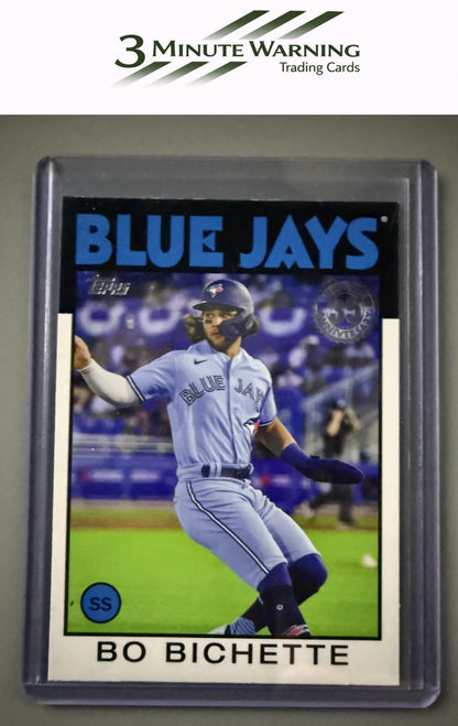 2021 Topps Update #86B-16 Bo Bichette 1986 Topps Baseball 35th Anniversary