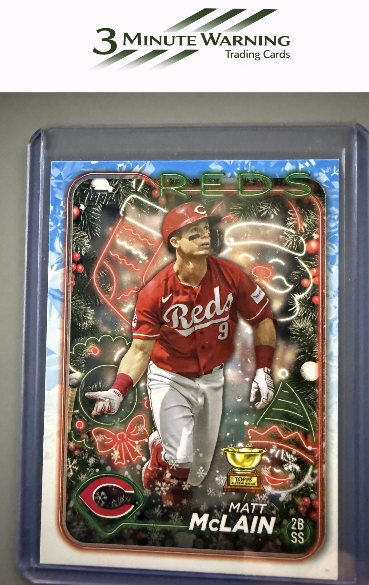 2024 Topps Holiday #H185 Matt McLain