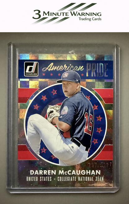 2017 Donruss #AP-1 Darren McCaughan American Pride #/999
