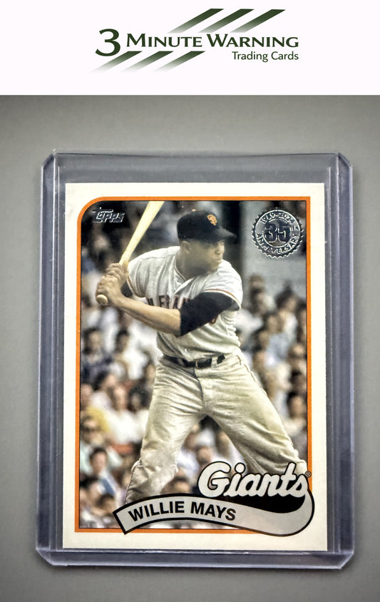 2024 Topps #89B-30 Willie Mays 1989 Topps Baseball 35th Anniversary (Series One)