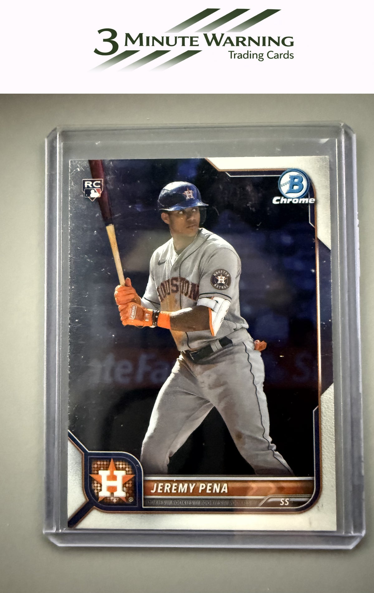 2022 Bowman Chrome #35 Jeremy Pena